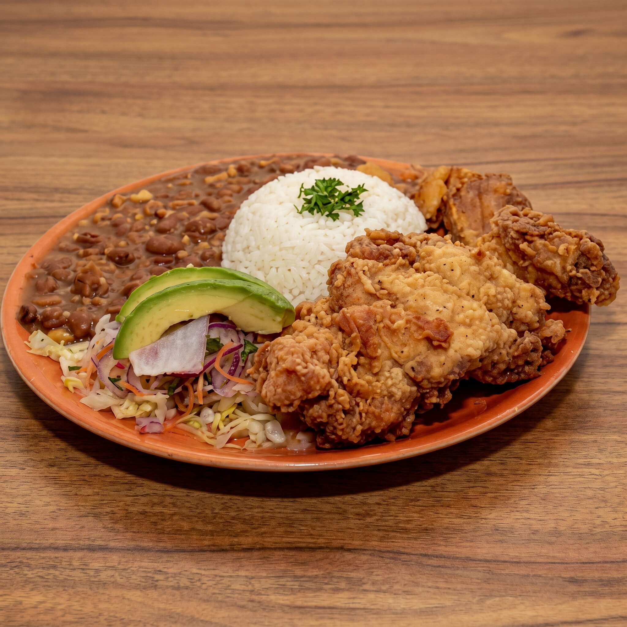 Menestra con Filete de Pollo